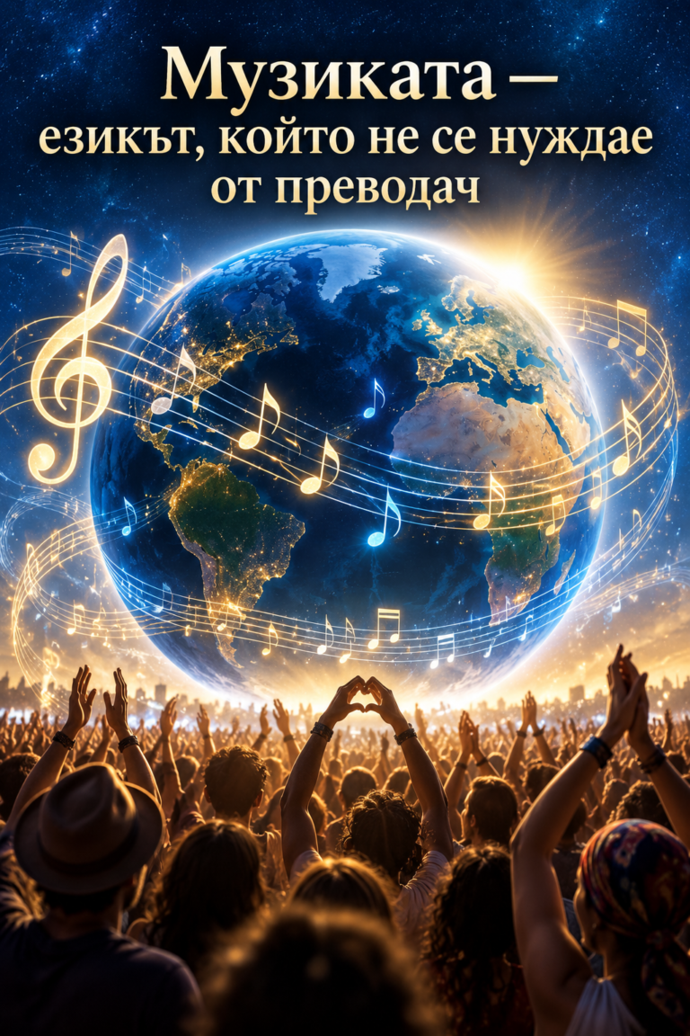 Музиката — езикът, който не се нуждае от преводач