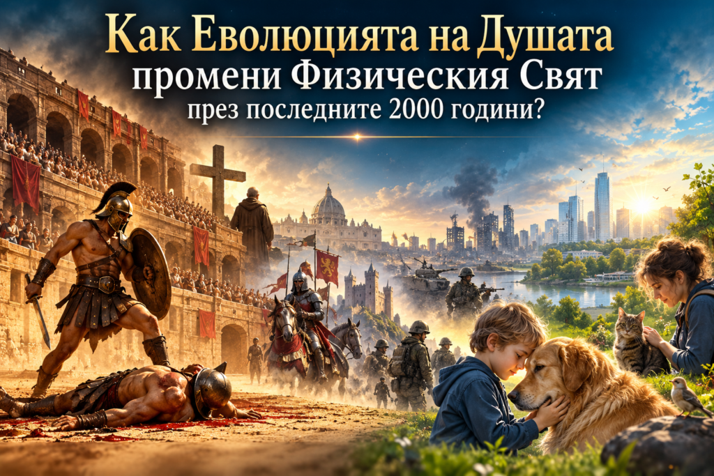 Как Еволюцията на Душата промени Физическия Свят през последните 2000 години?