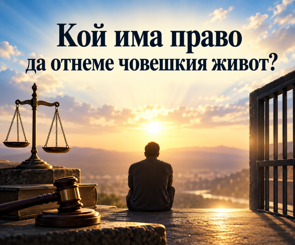 Кой има право да отнеме човешкия живот?