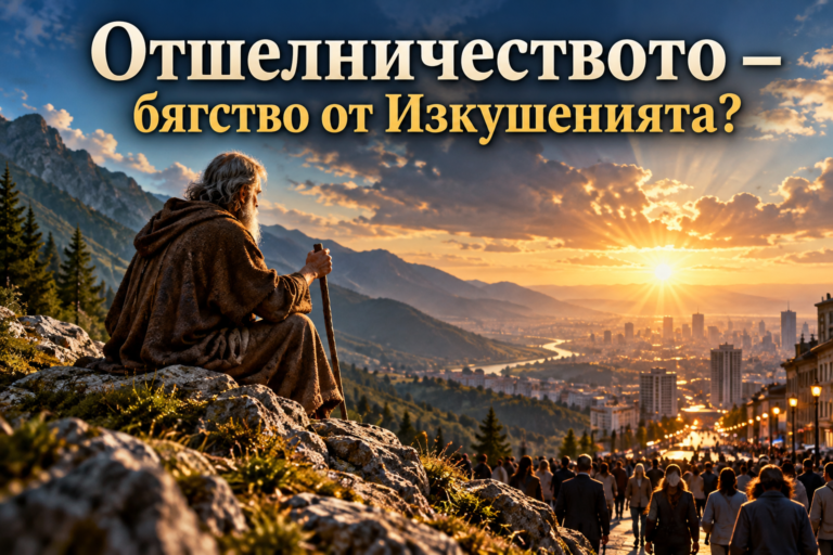 Отшелничеството – бягство от Изкушенията